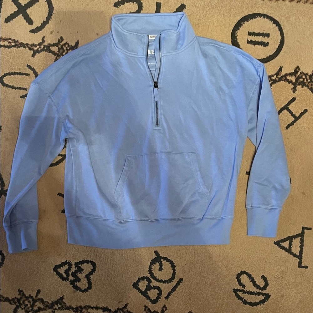Maurices Light Blue Zip-Up Jacket